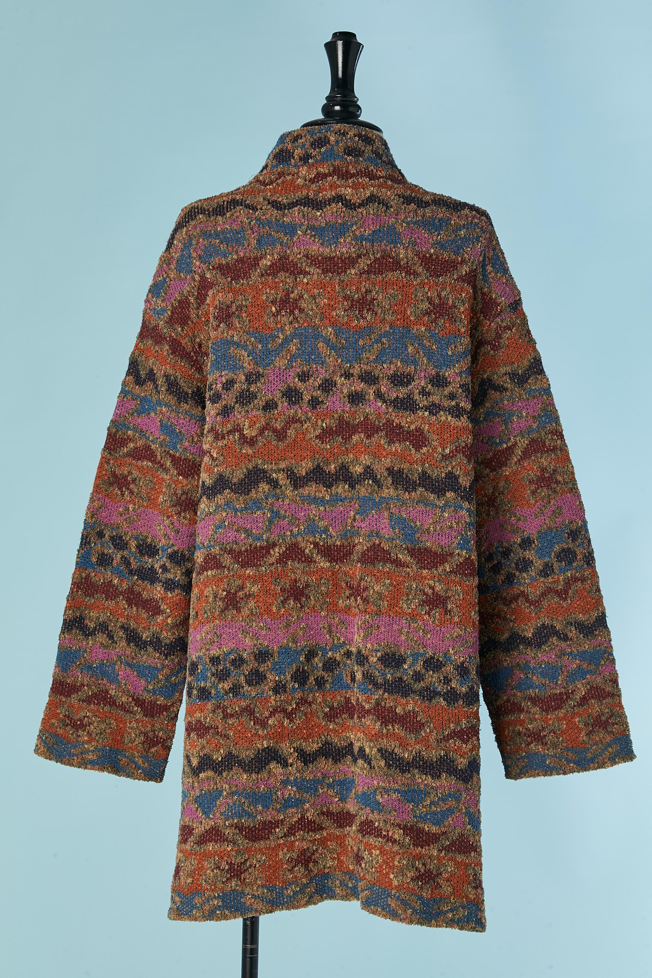 Multicolor single breasted coat MISSONI Sport For Sale 2