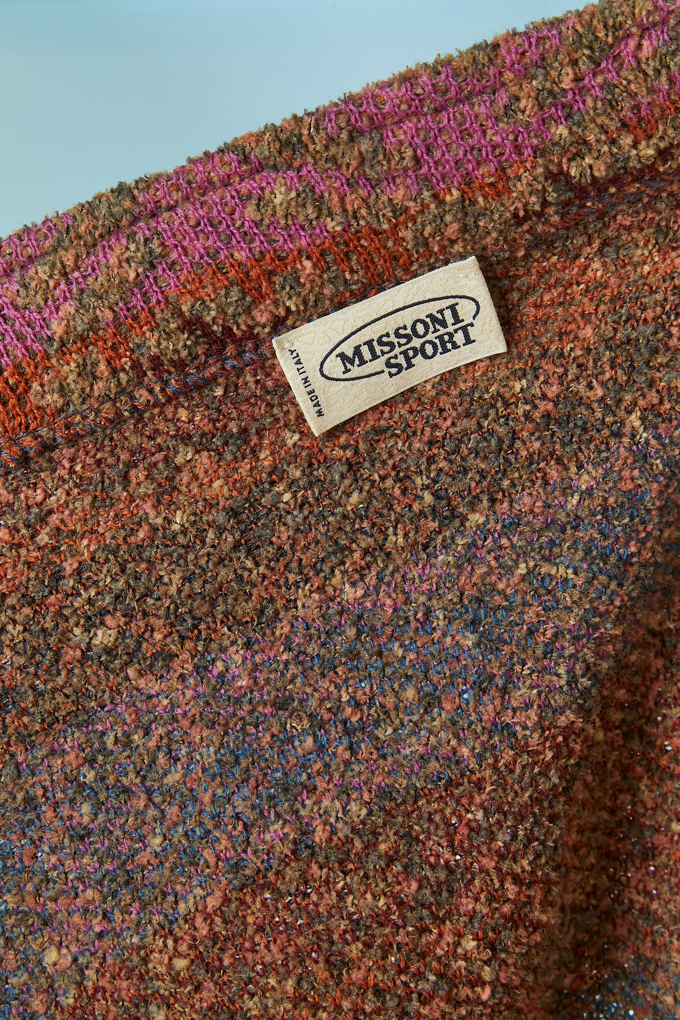 Multicolor single breasted coat MISSONI Sport For Sale 3