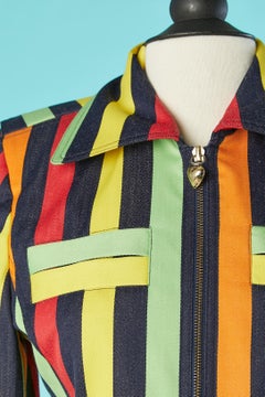 Multicolor striped skirt-suit Emanuel by Emanuel Ungaro