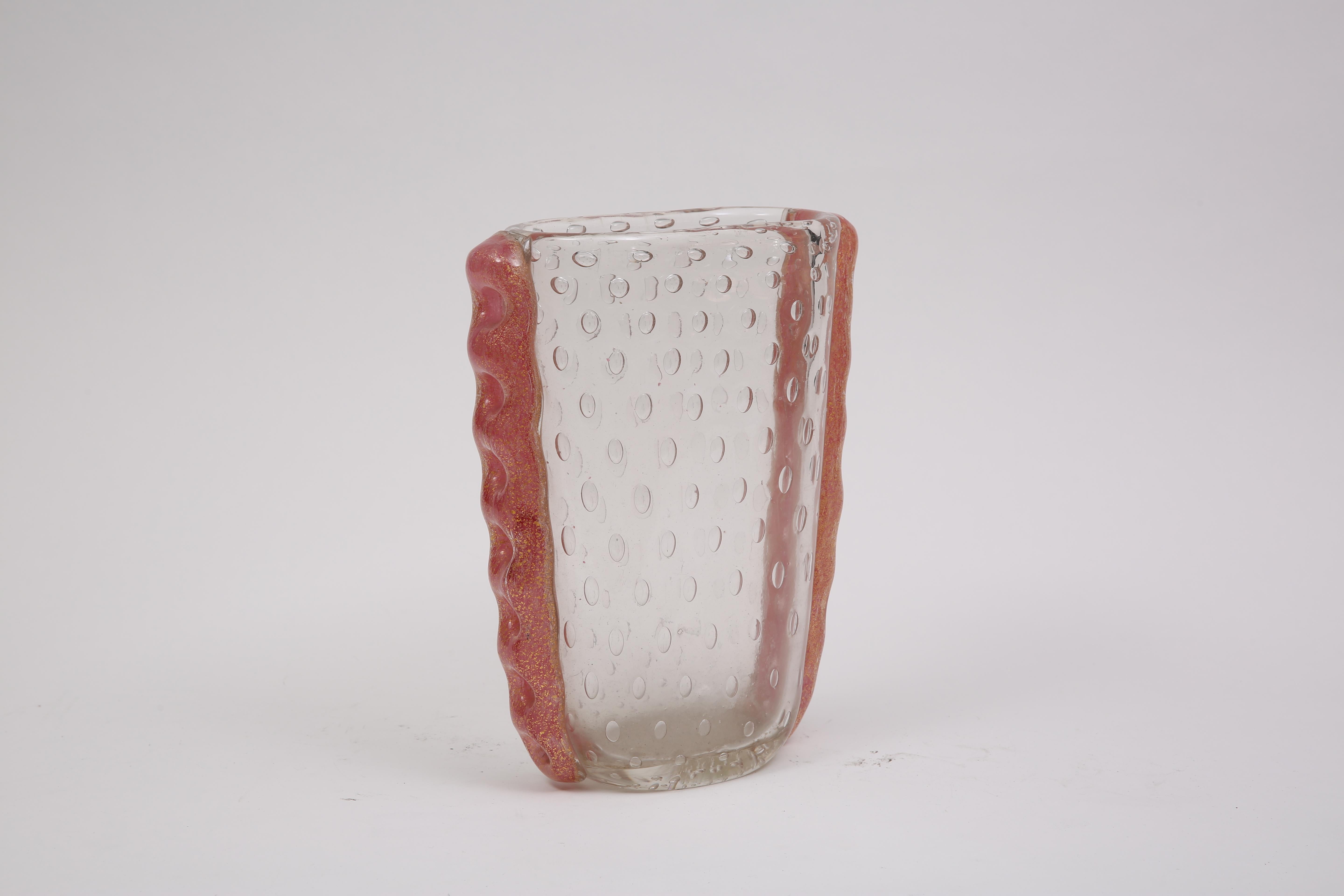 Mehrfarbige Vase von Murano im Zustand „Gut“ im Angebot in Ciudad Autónoma Buenos Aires, C