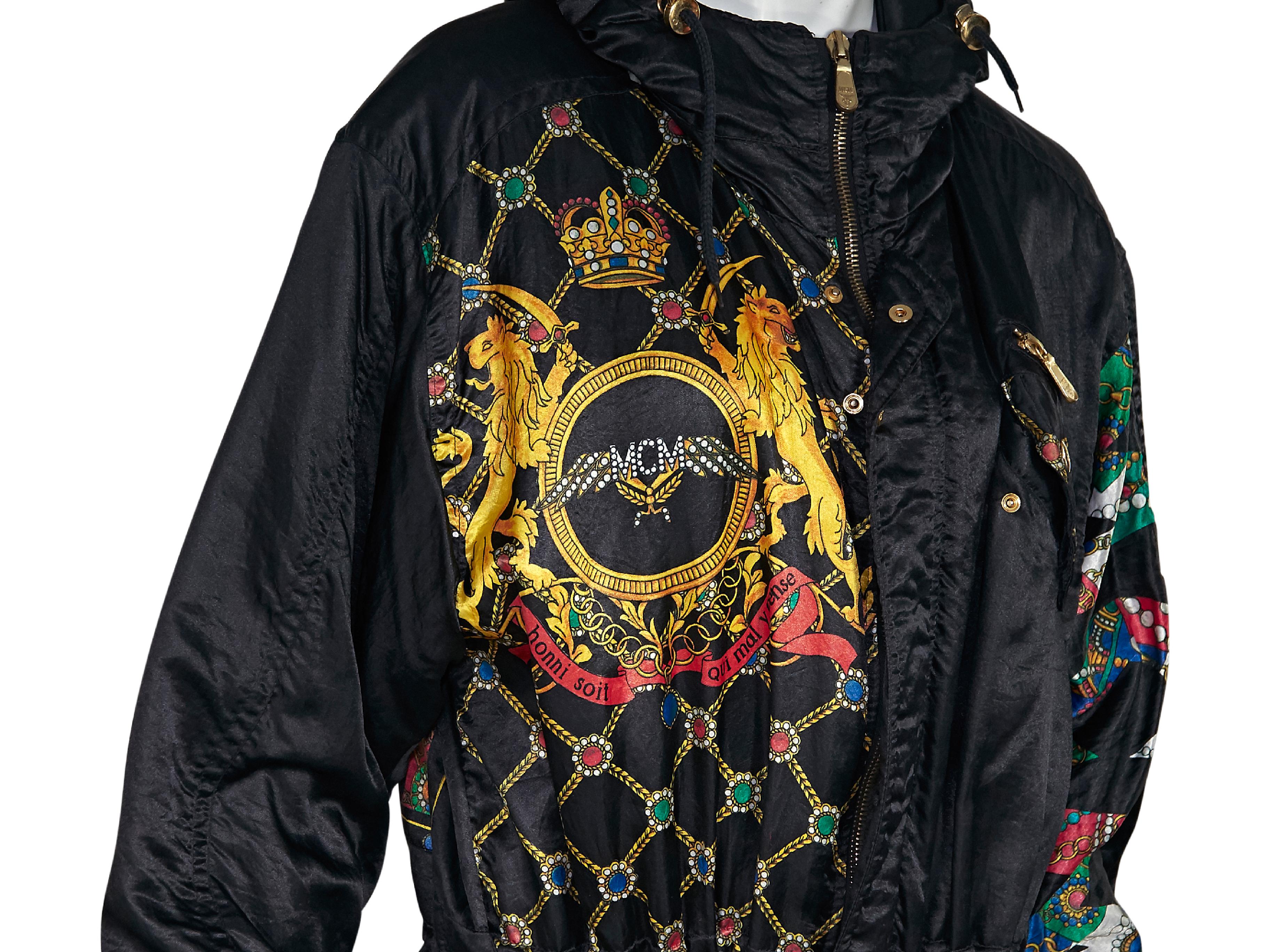 Multicolor Vintage MCM Printed Jacket 