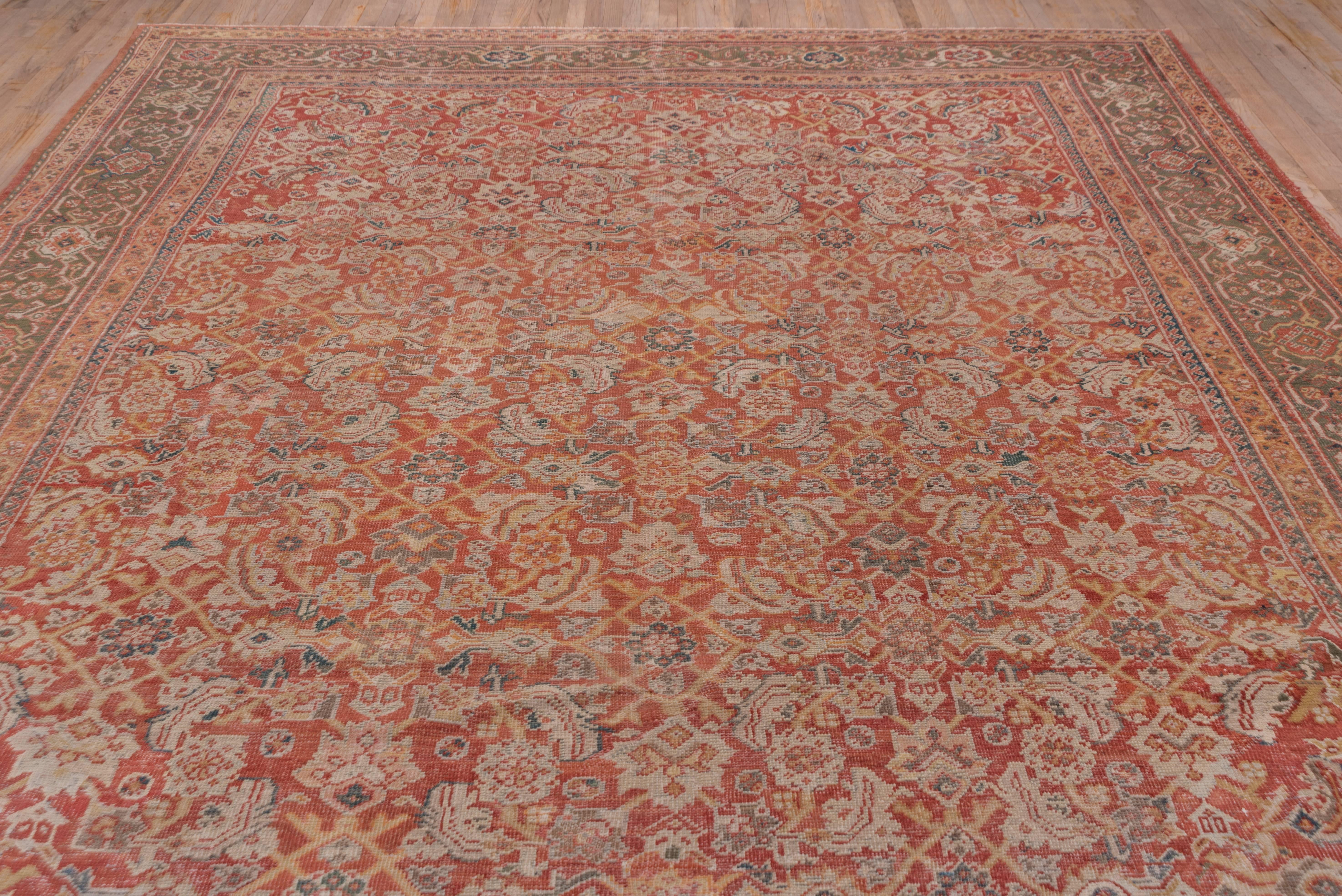 Antiker Mahal-Teppich (Stammeskunst) im Angebot