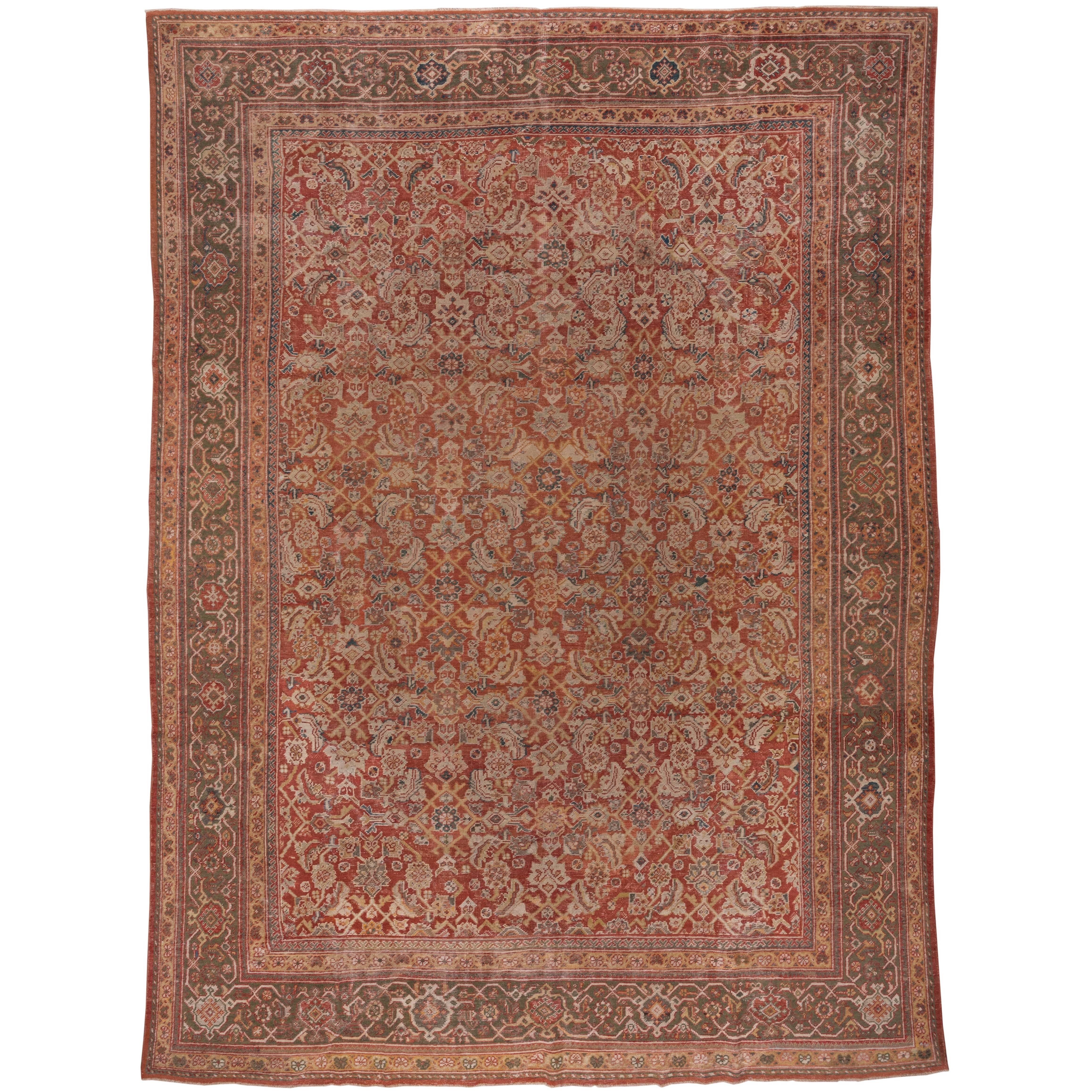 Antique Mahal Carpet For Sale