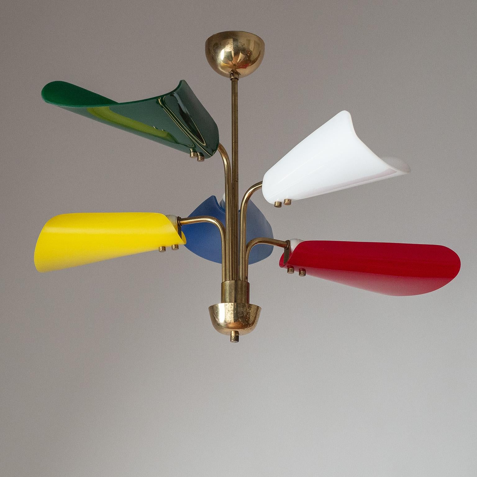 Multicolored Ceiling Light, circa 1960 For Sale 2