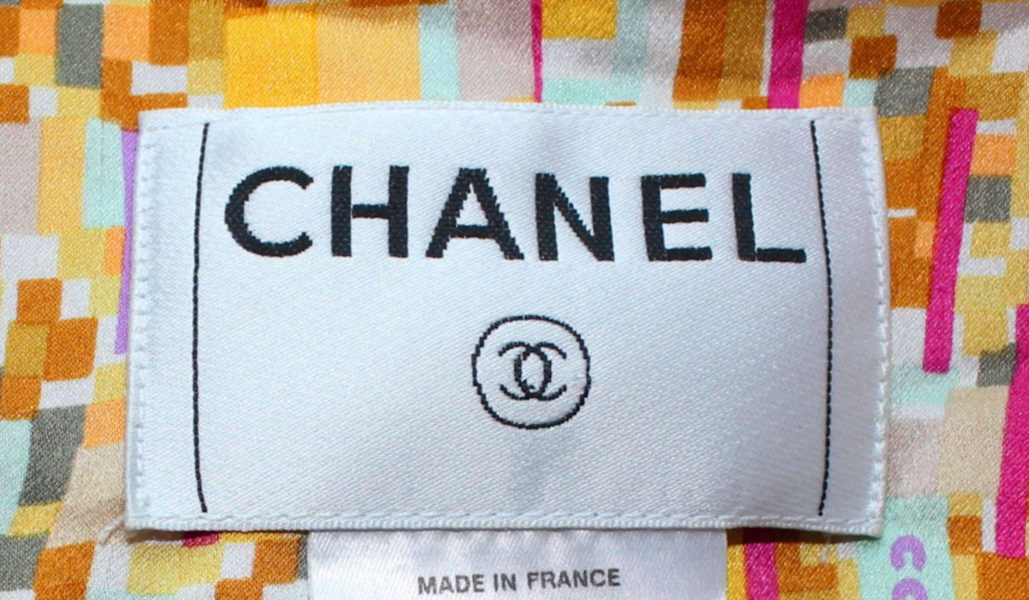 Veste blazer en tweed multicolore Lesage Fantasy de Chanel avec ceinture, NEUF en vente 1