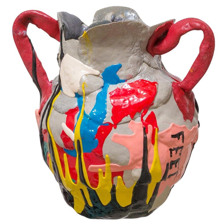 Multicolored Contemporary Foam Vase For Sale at 1stDibs