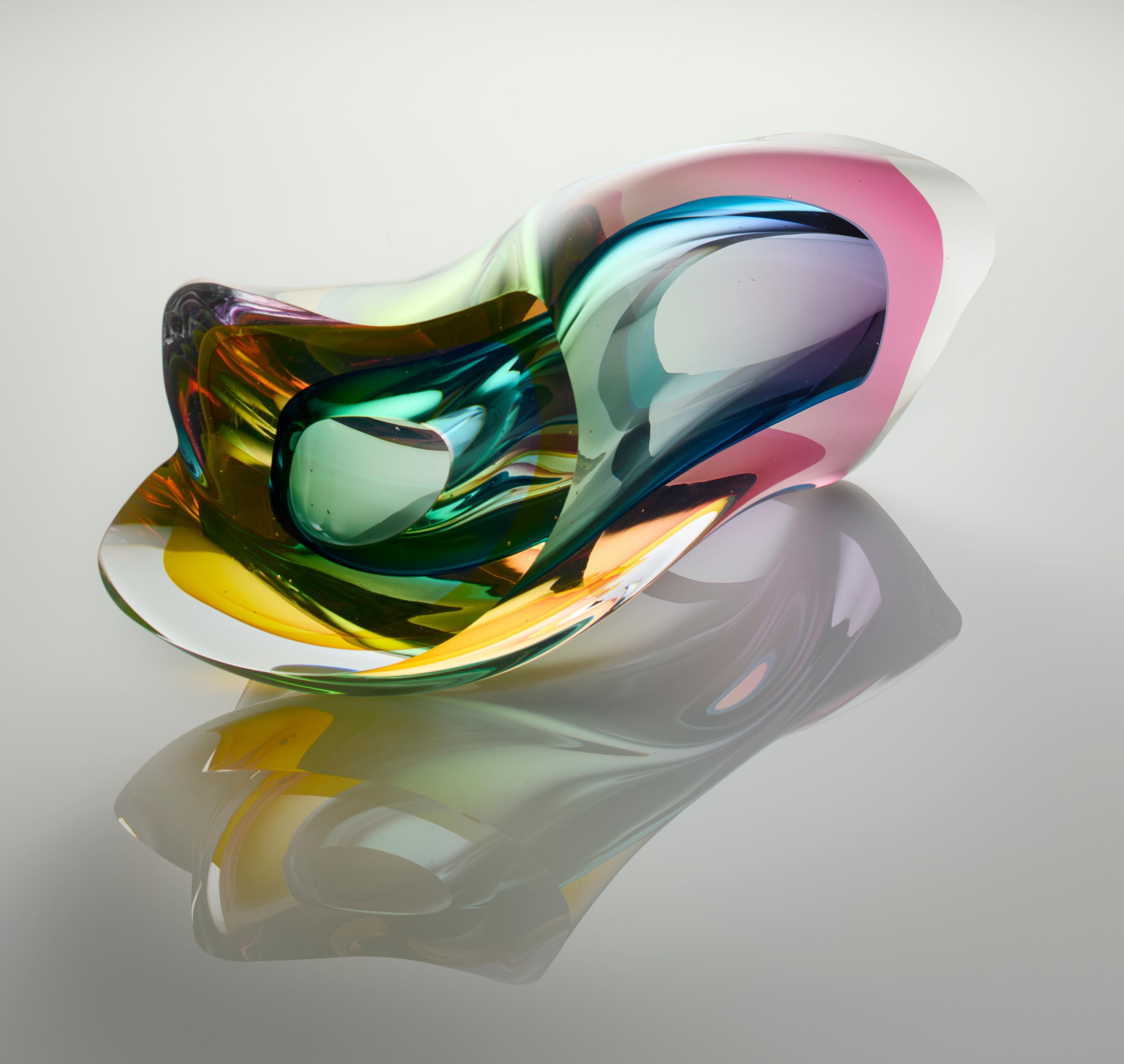 XXI secolo e contemporaneo Centrotavola in vetro multicolore Contemporary, Tim Rawlinson in vendita