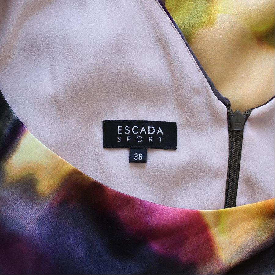 Escada Multicolored dress size 40 In Excellent Condition For Sale In Gazzaniga (BG), IT