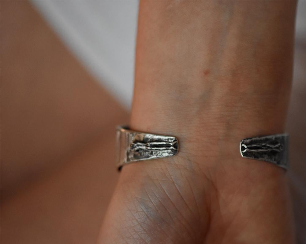 Brilliant Cut Multicolored Gemstone and Diamond Mixed Metal Cuff Bracelet by Franny E For Sale