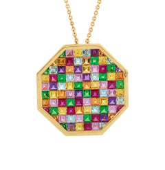 Multicolored Gemstone Necklace