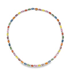 Collar de Piedras Multicolores
