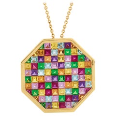 Multicolored Gemstone Necklace