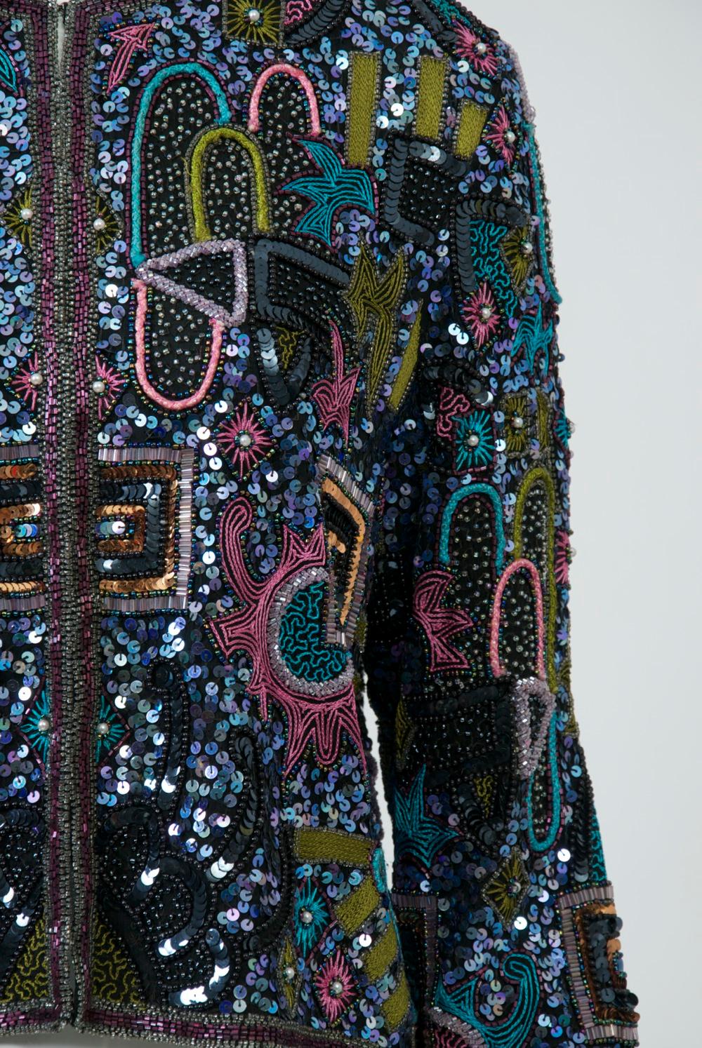 beaded jackets for evening wear