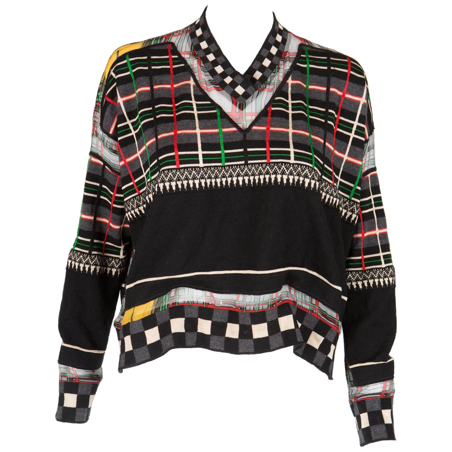 Multicolored Jean Paul Gaultier Wool Sweater