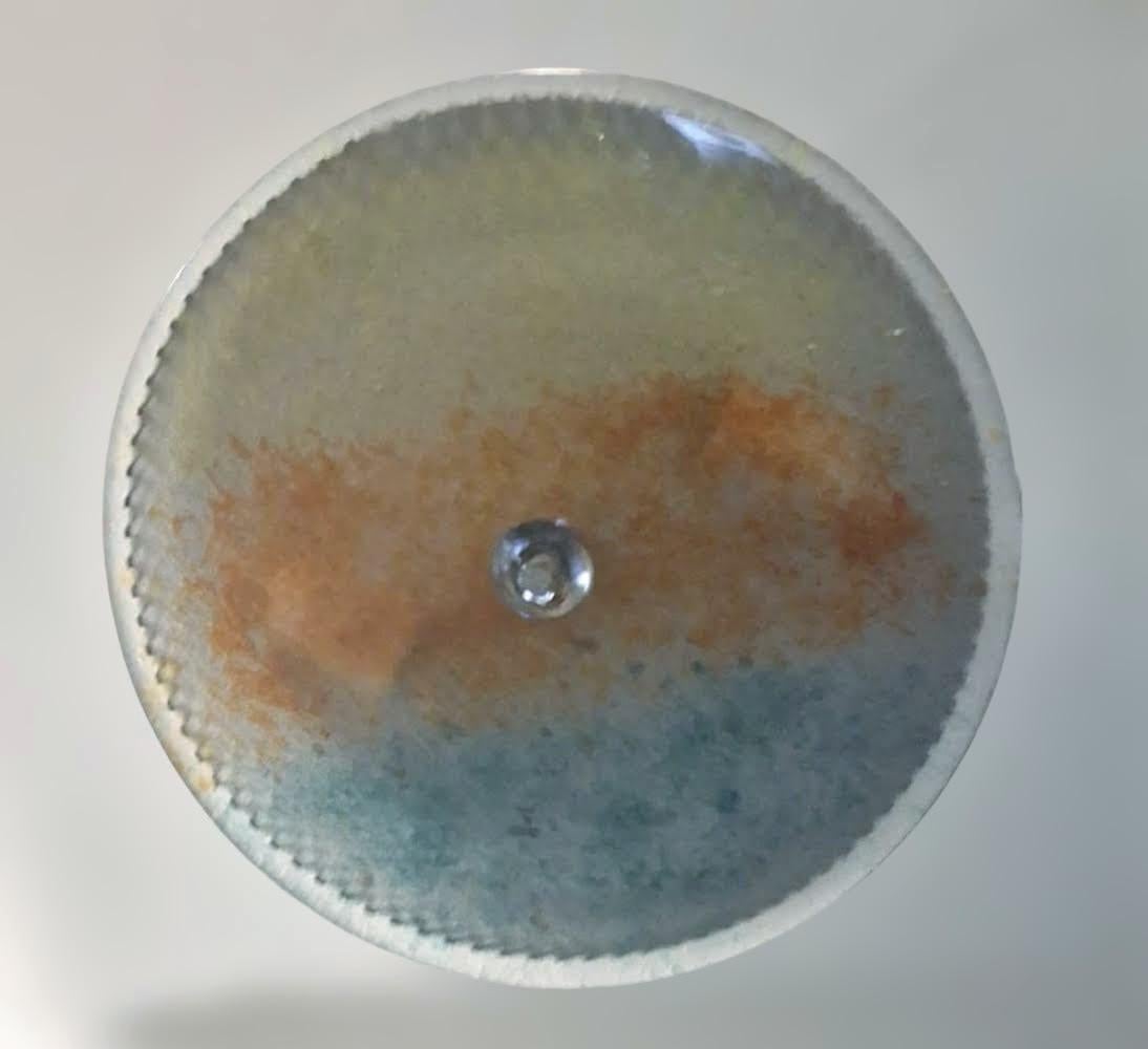 Multicolored Murano Flush Mount, 8 Available In Good Condition For Sale In Los Angeles, CA