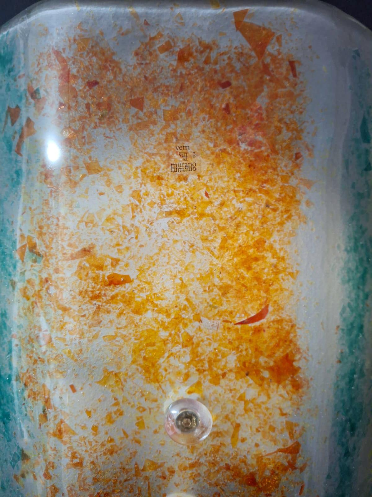20th Century Multicolored Murano Sconce, 7 Available For Sale