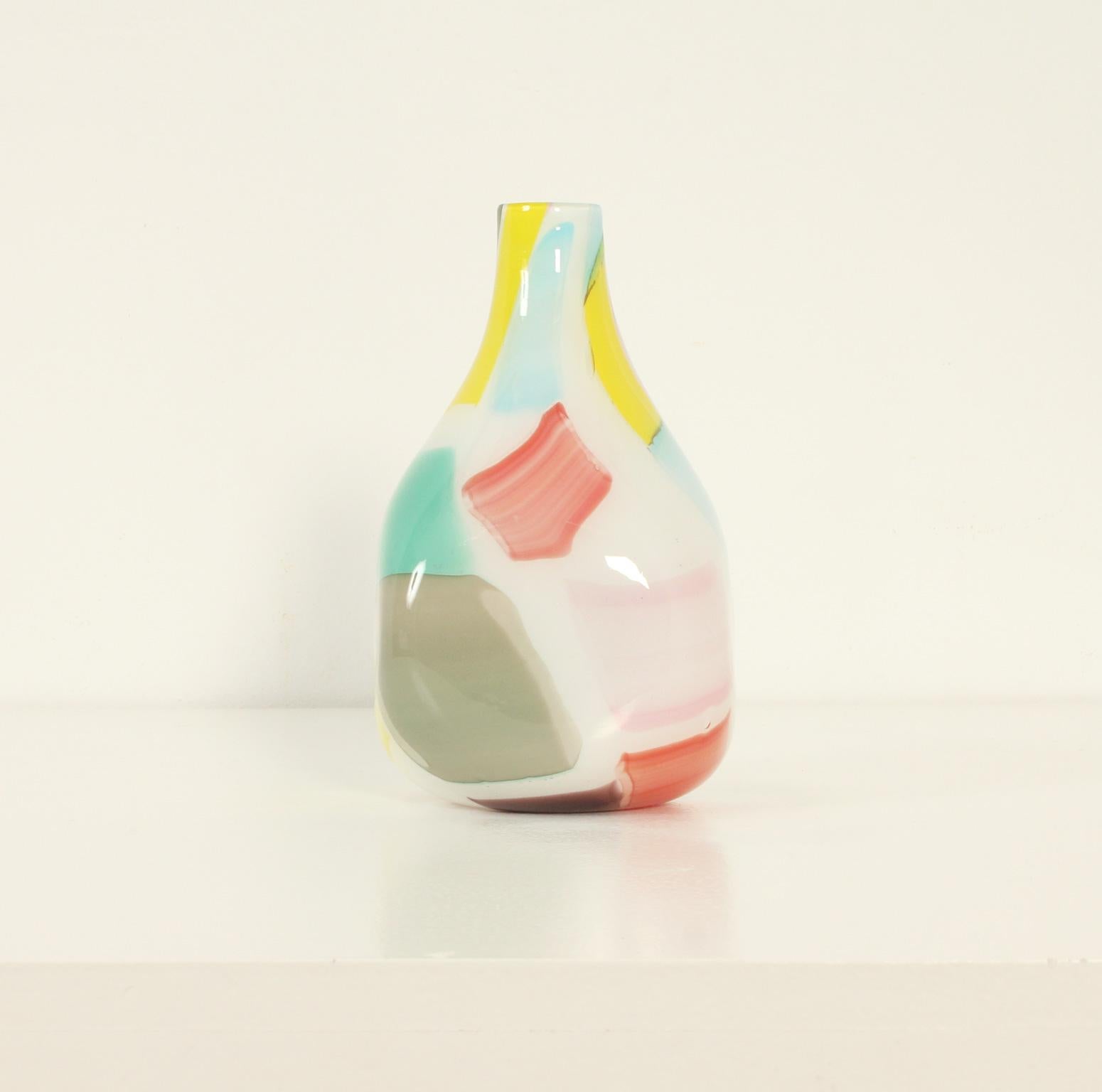 Vase de Murano multicolore par Arte Nuova, Italie, années 1950 en vente 1