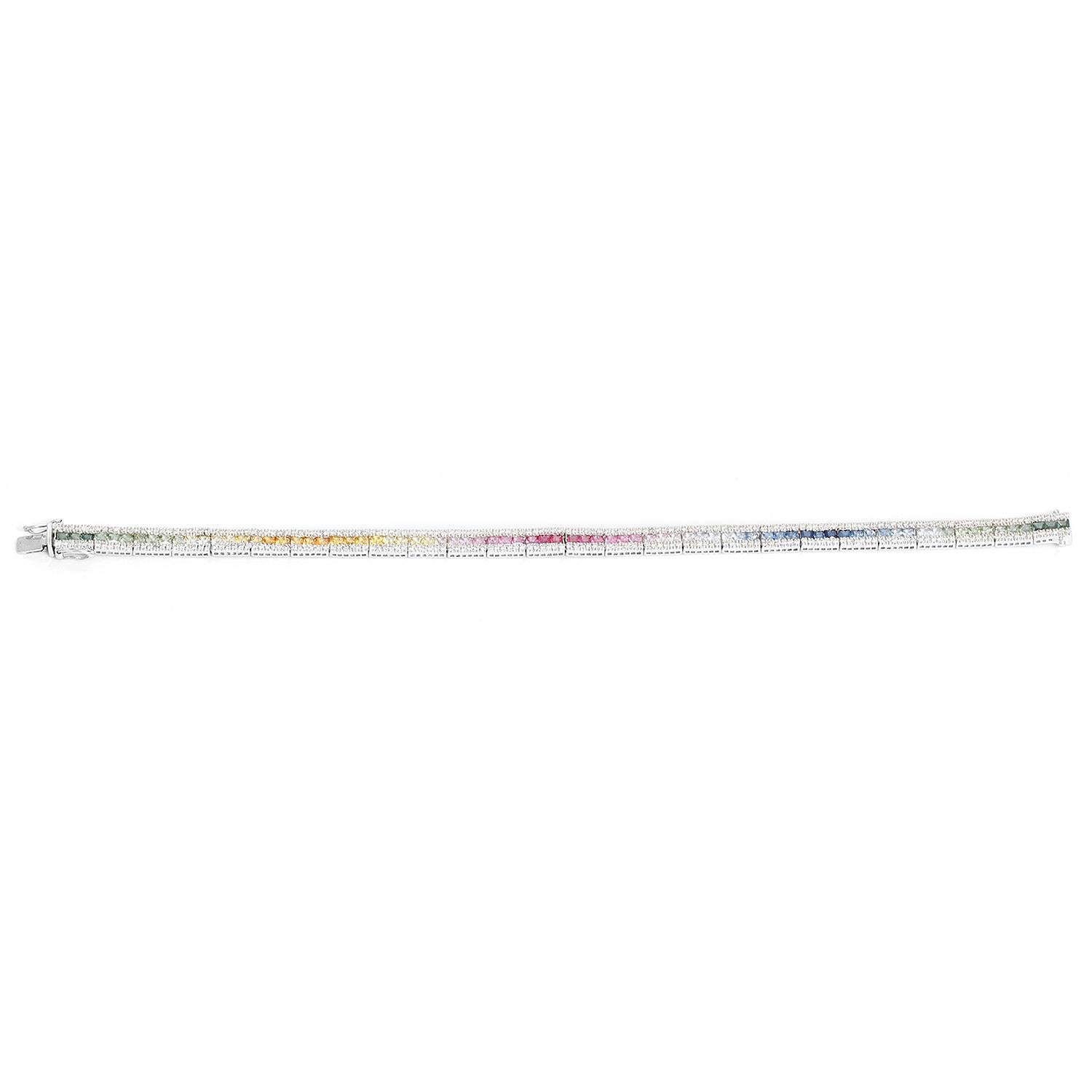 multicolor diamond bracelet