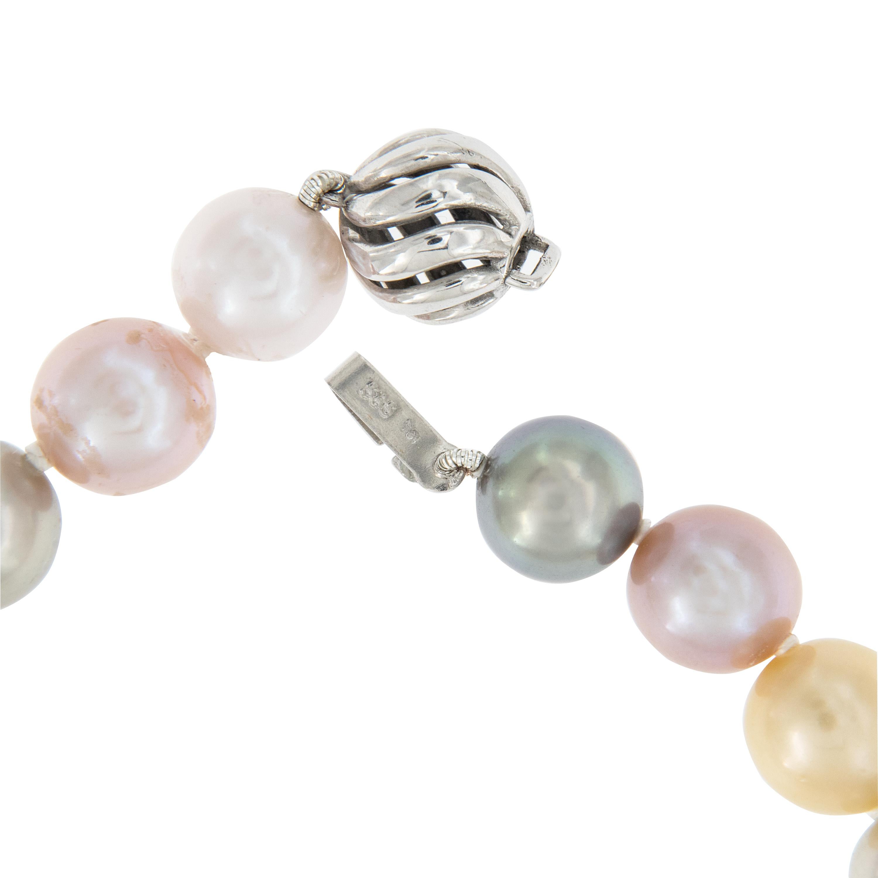 multicolored pearls