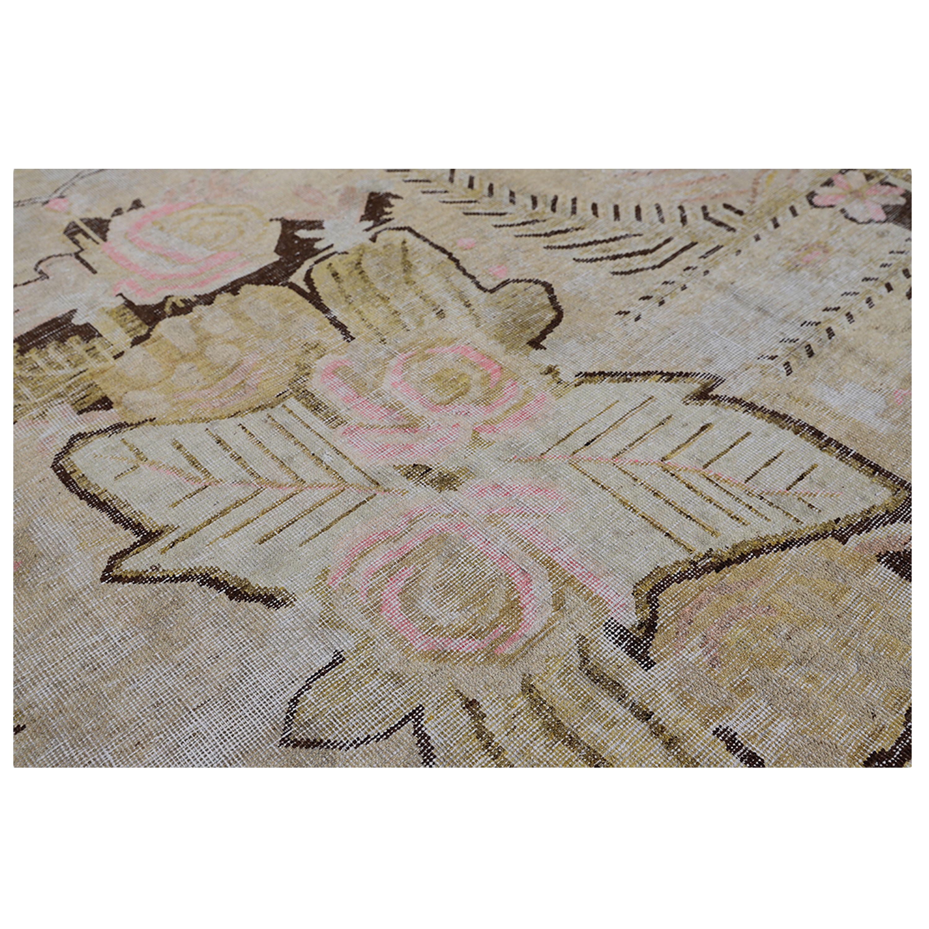 Sourced from the ancient Silk Road to bring a genuine one-of-a-kind rug to your home, this Multicolored Vintage Wool Cotton Blend Rug - 5'6