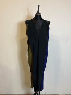 Multicolored Vionnet dress