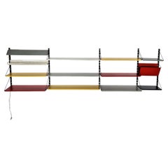 Vintage Multicolored Wall Unit by Tjerk Rijenga for Pilastro, the Netherlands 1960's