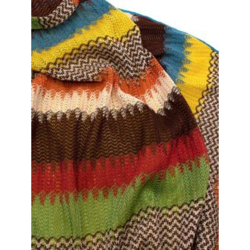 Multicolour knitted skirt In Good Condition In London, GB