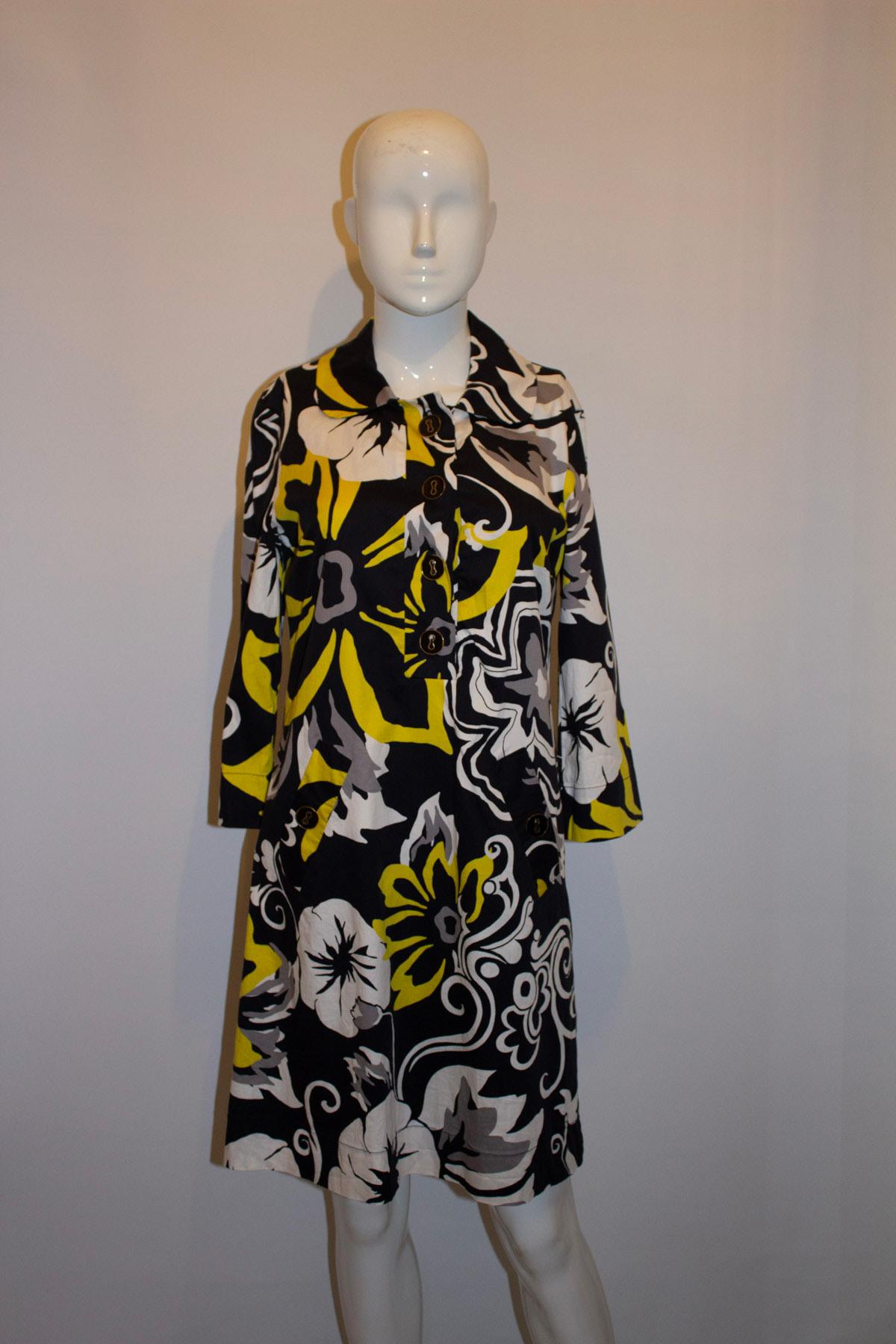 Black Multicolour Shirt Dress  By Set Fashion For Sale