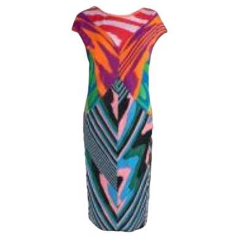 Multicoloured multicoloured Shift Dress For Sale at 1stDibs