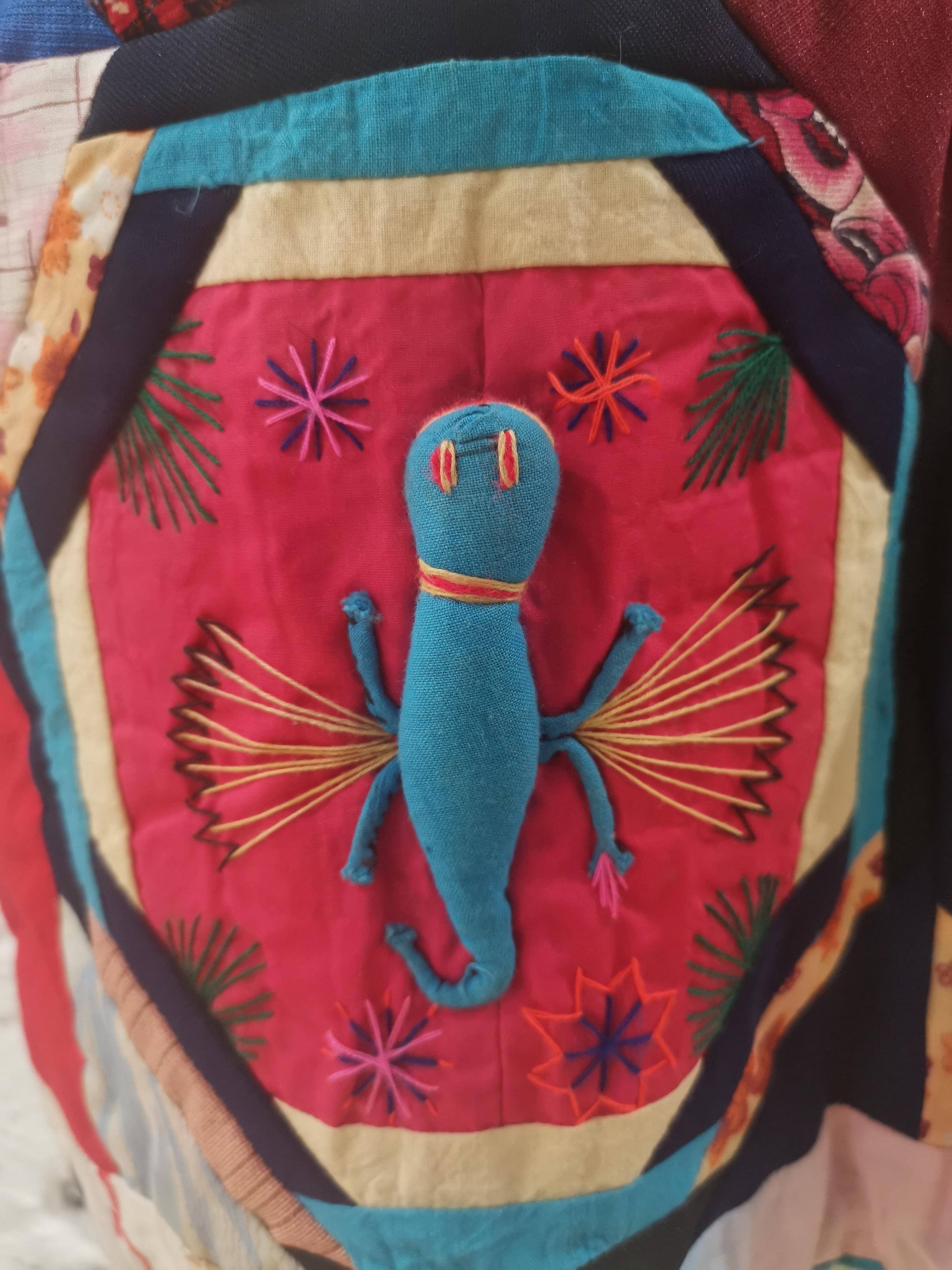Multicoloured vintage vest 3