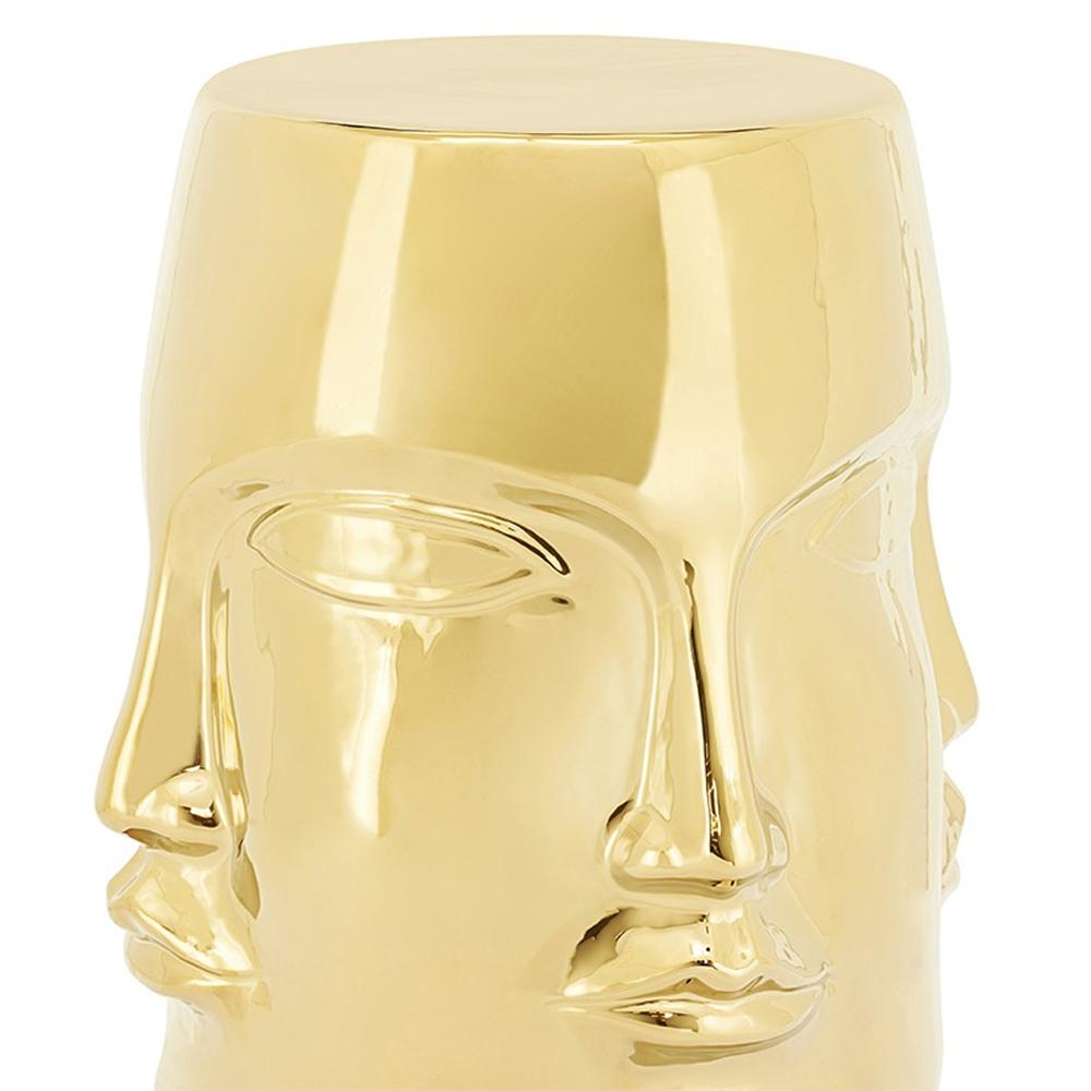Stool multifaces gilded all made
in ceramic in a gilded finish.
Also available in ceramic in chrome finish.