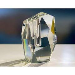 Multifaceted Crystal Vase by Dainte