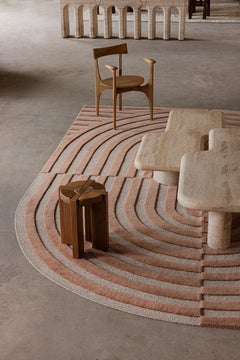 Multiflora Tabouret en teck contemporain