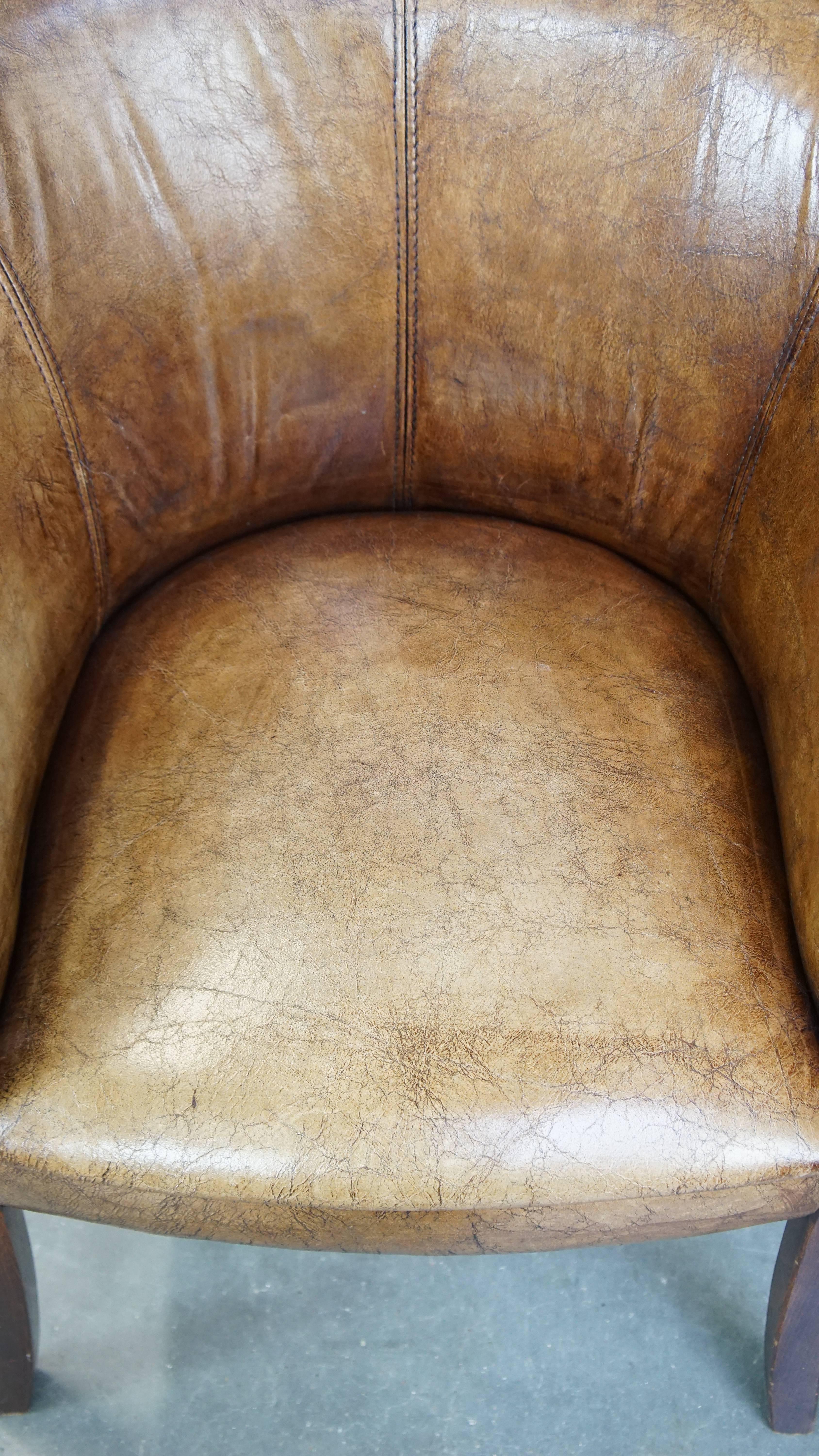 Cowhide Multifunctional cowhide tub chair/side chair For Sale