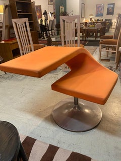 Multifunctional Orange Desk by Fredrik Mattson for Blå Station