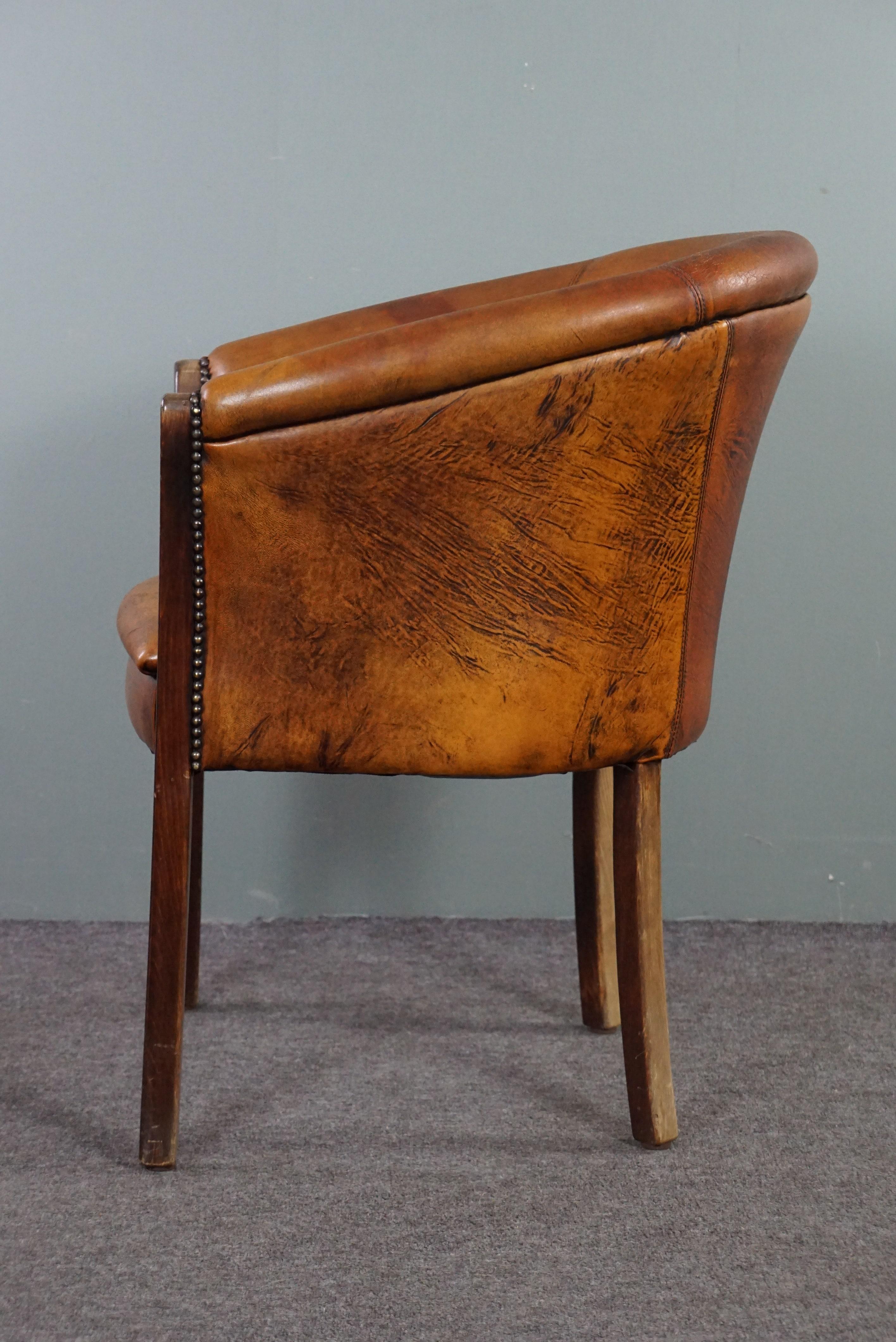 XXIe siècle et contemporain Chaise d'appoint multifonctionnelle en peau de mouton/chaise longue en vente