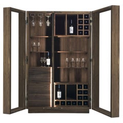 Multifunctional storage cabinet Riva 1920 Cambusa Wine Glass