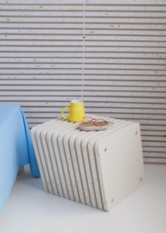 Inside / Outside Jää Cube Side Table / Seat - Recycled Plastic - Pair Available