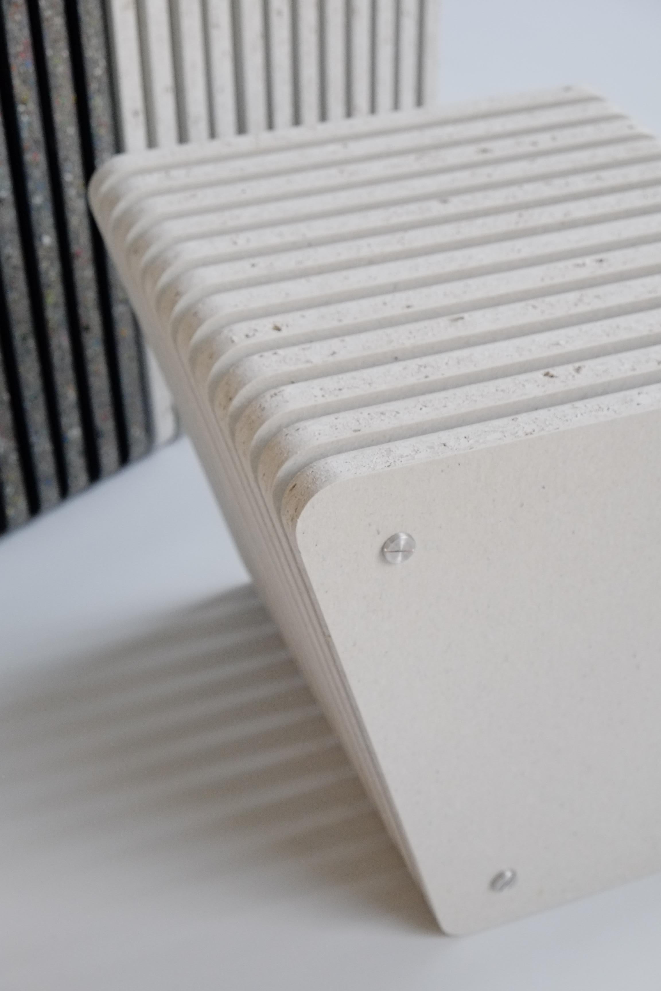 Inside / Outside Jää Cube Side Table / Seat - Recycled Plastic - Pair Available For Sale 2
