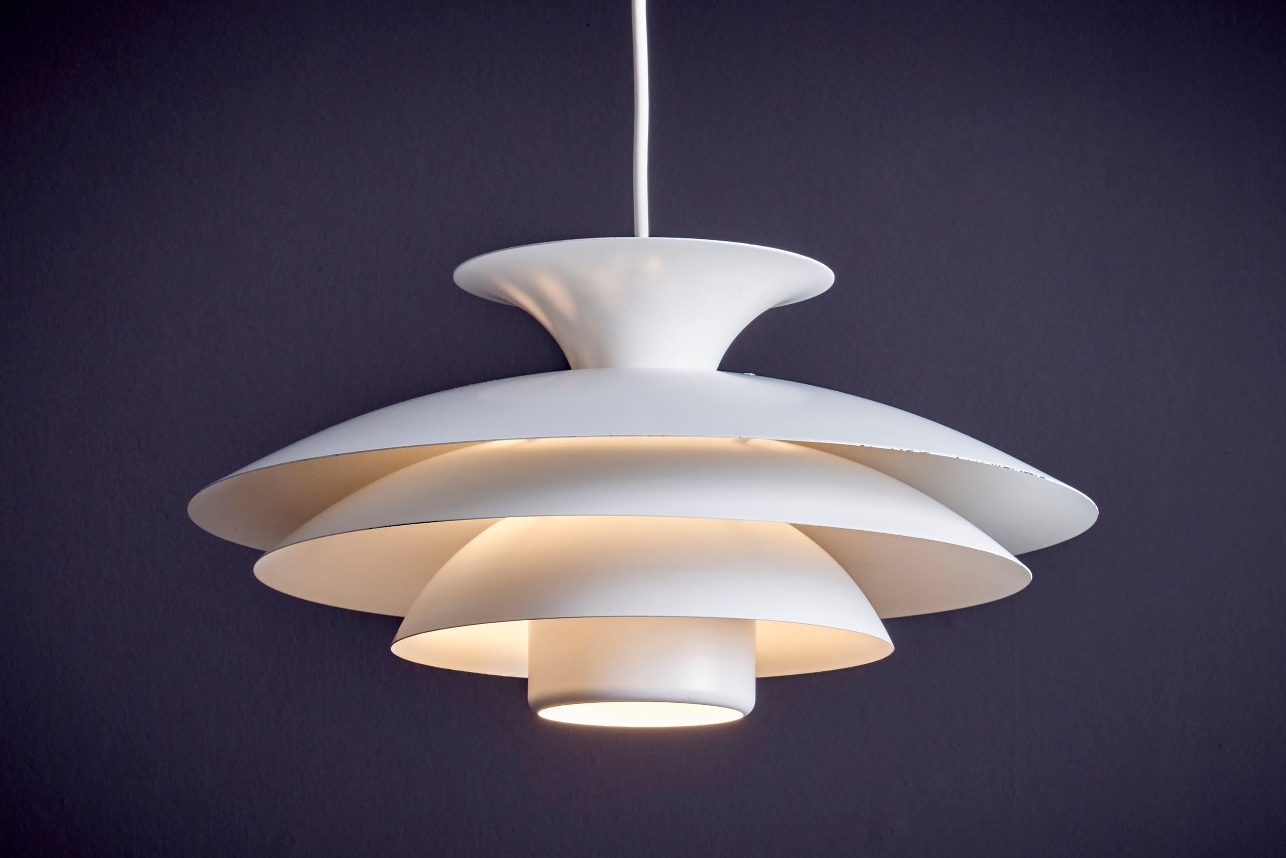 Mid-Century Modern Multilayer Pendant Lamp by Form‑Light For Sale