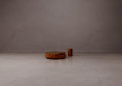 Tavolo Calmapiatta in Wood Wood e radica di olmo di Dainelli Studio Aelier