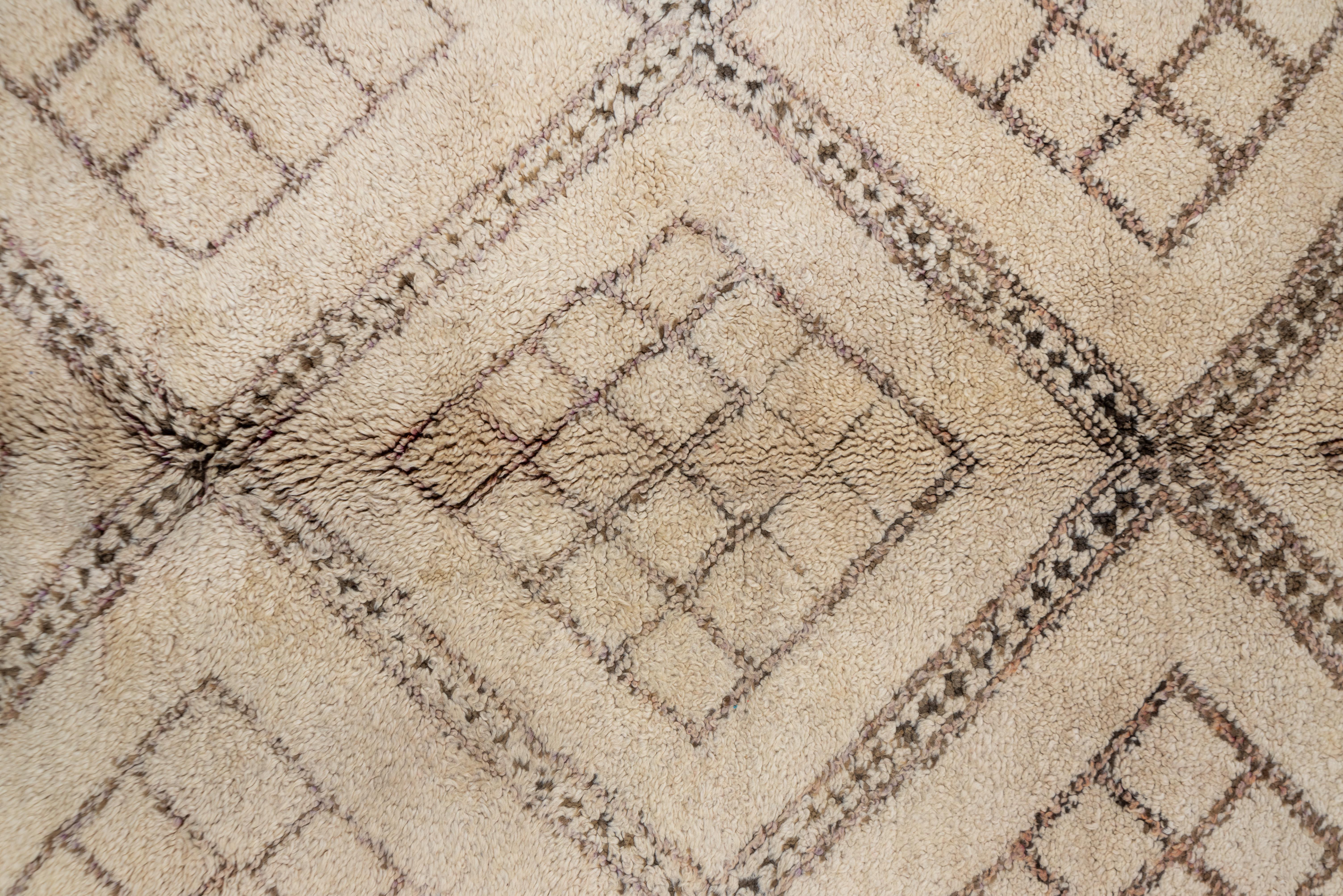 Multilayered Geometric Kilim Style Moroccan For Sale 2