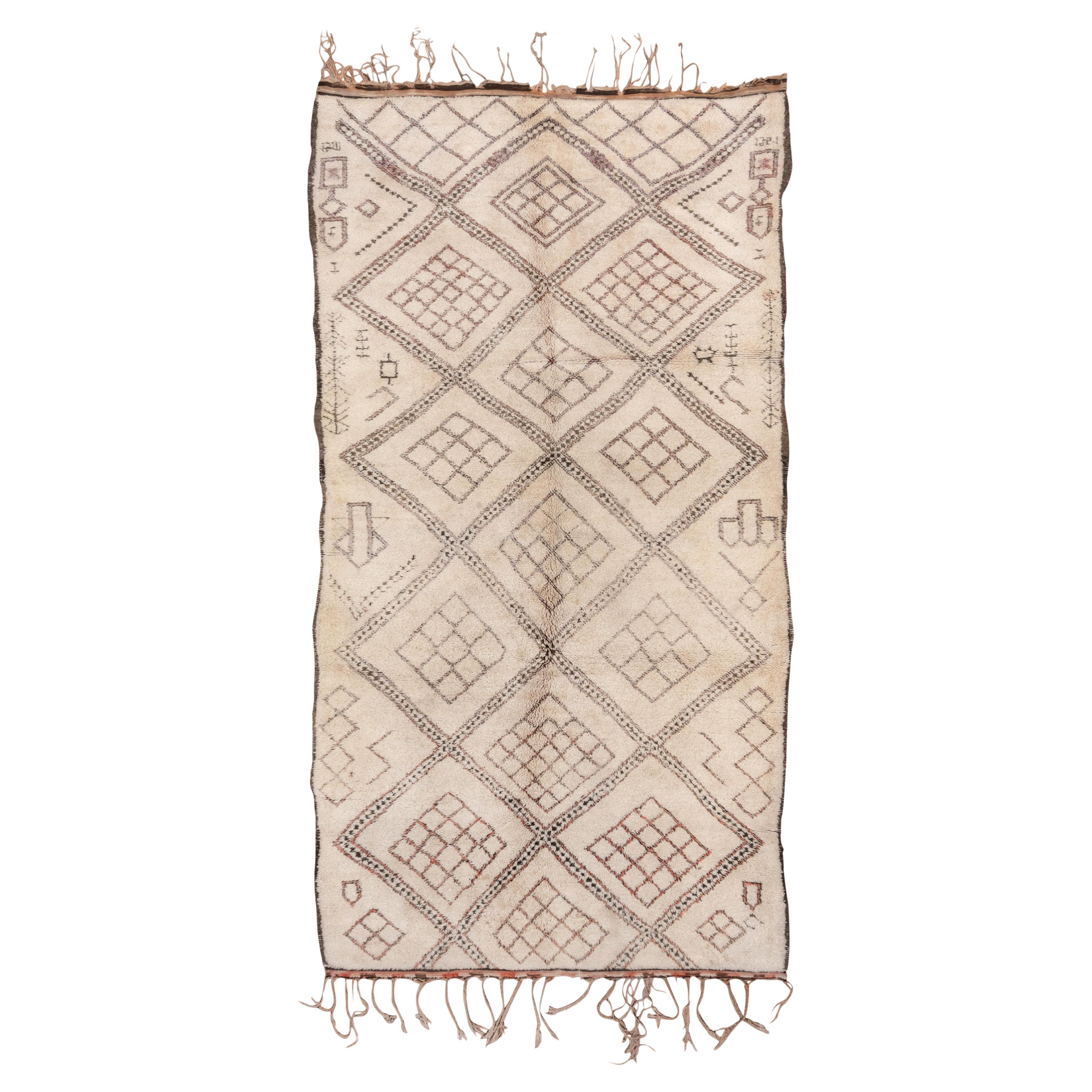 Multilayered Geometric Kilim Style Moroccan