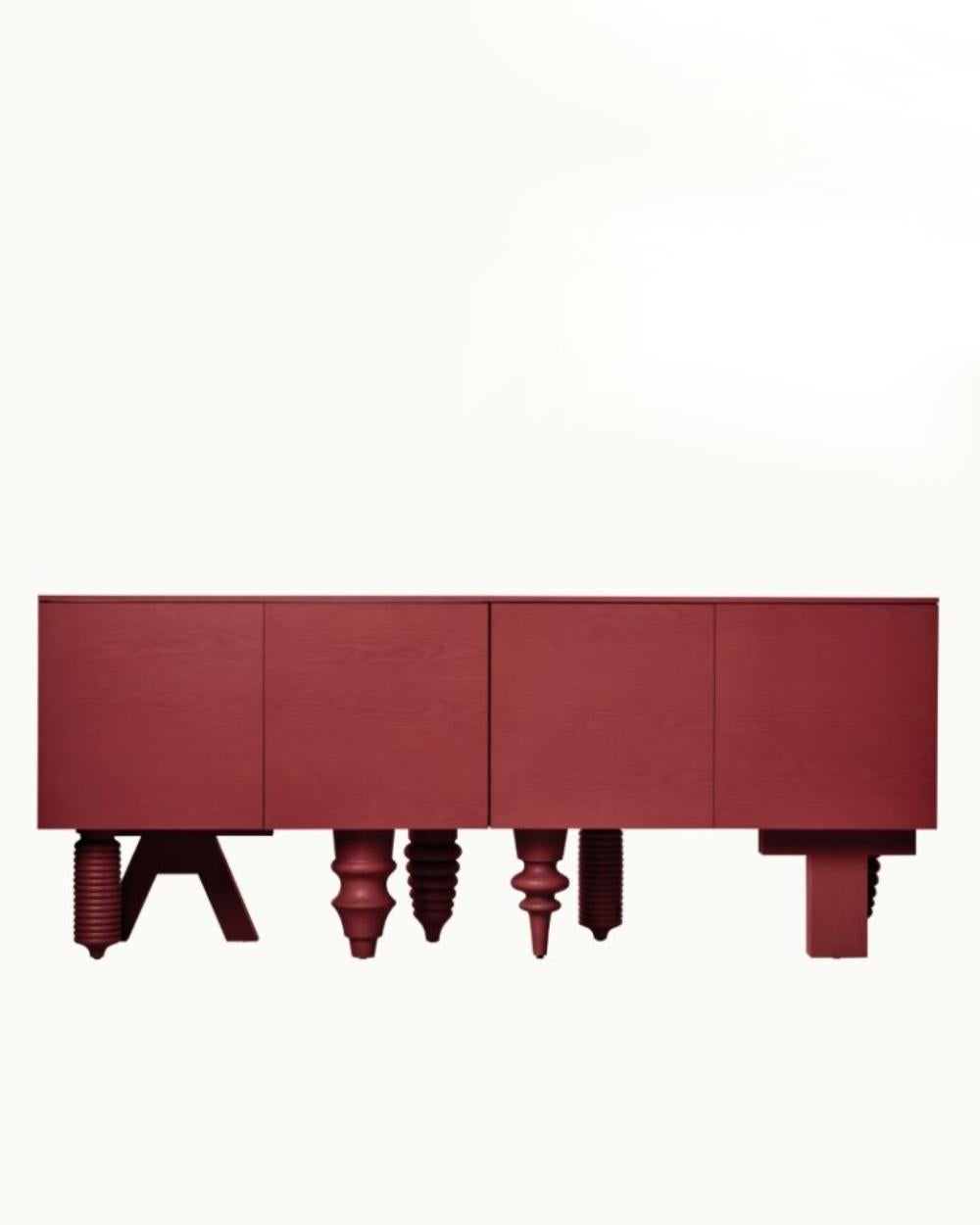 MULTILEG CABINET in Ash by Jaime Hayon for BD Barcelona For Sale 1