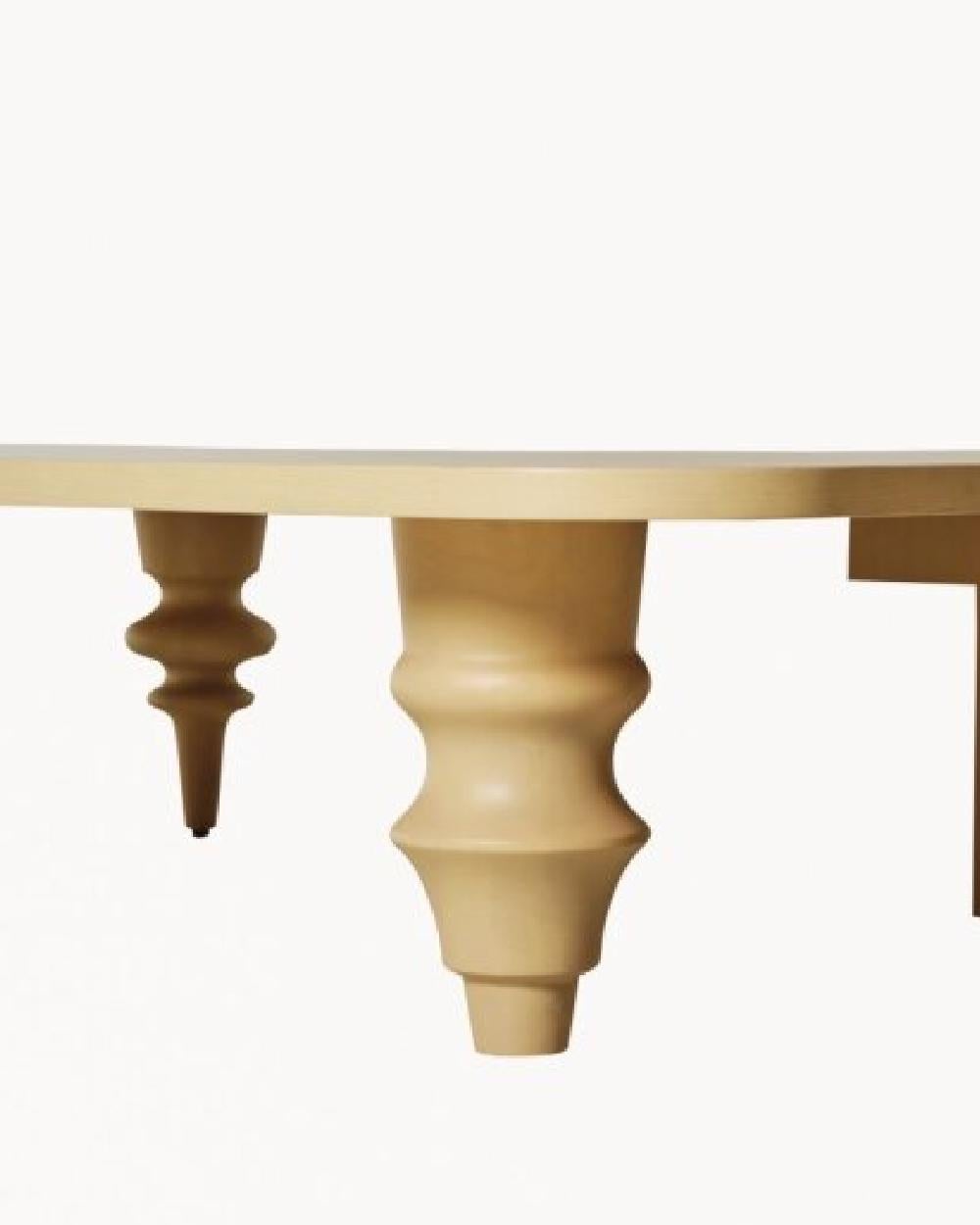 Lacquered Multileg low Table by Jaime Hayon for BD Barcelona For Sale