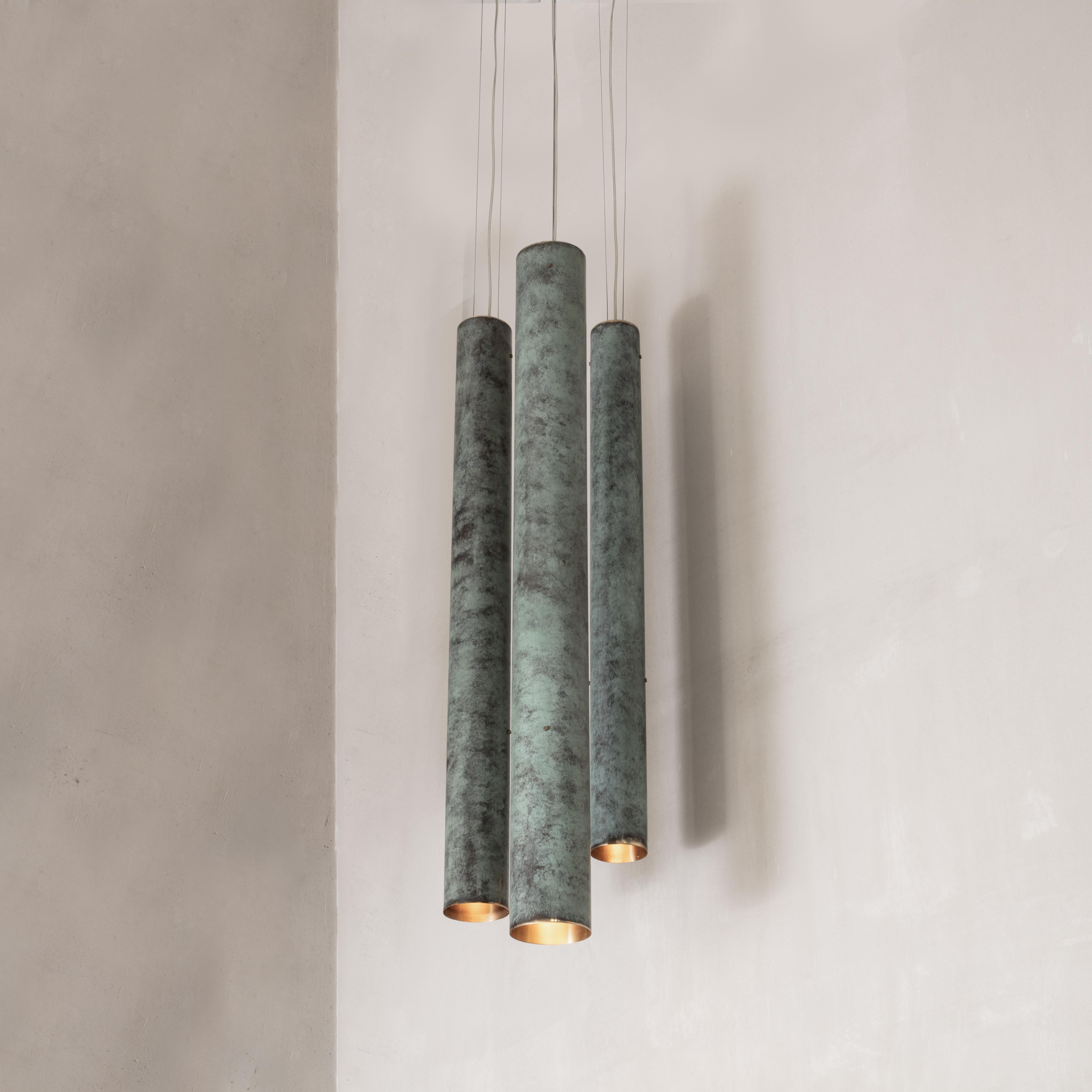 In most instances, Mauro Mori's pieces are sculpted and carved from a single solid block of natural material. Often, they are tooled in the material’s natural place of origin. The plasticity of materials and the relief work reveals and emphasizes