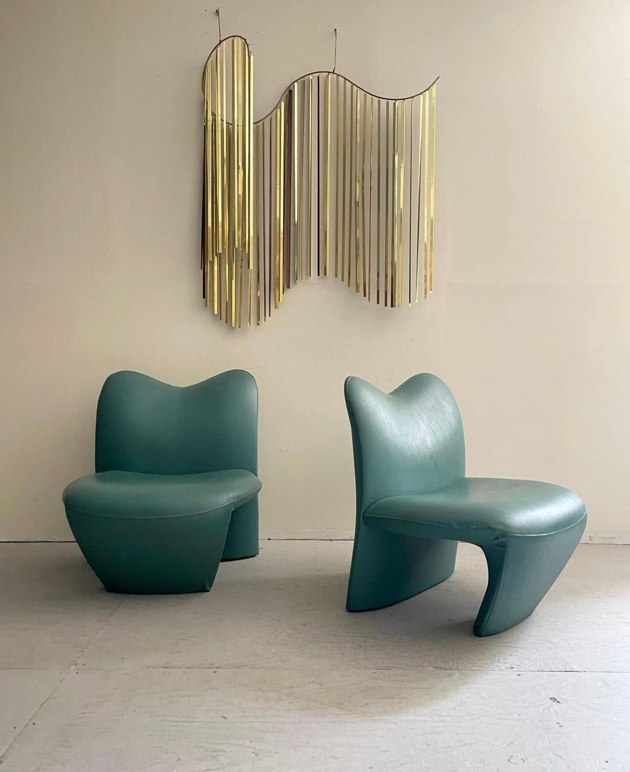 Modern “Multipla” Lounge Chairs Designed by Jane Dillon & Peter Wheeler, a Pair