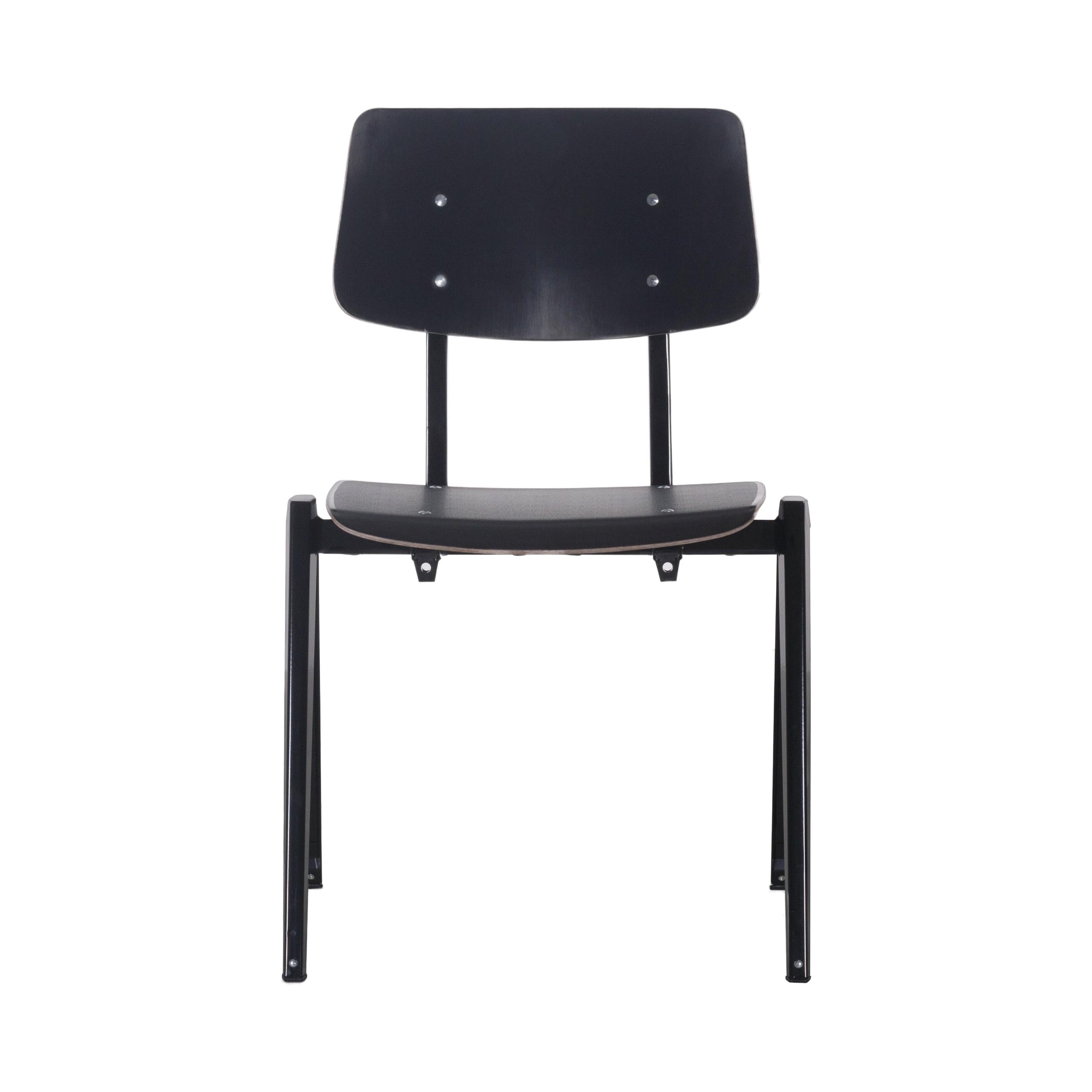 Multiple Industrial Galvanitas S16 Dining Chairs in Various Colors