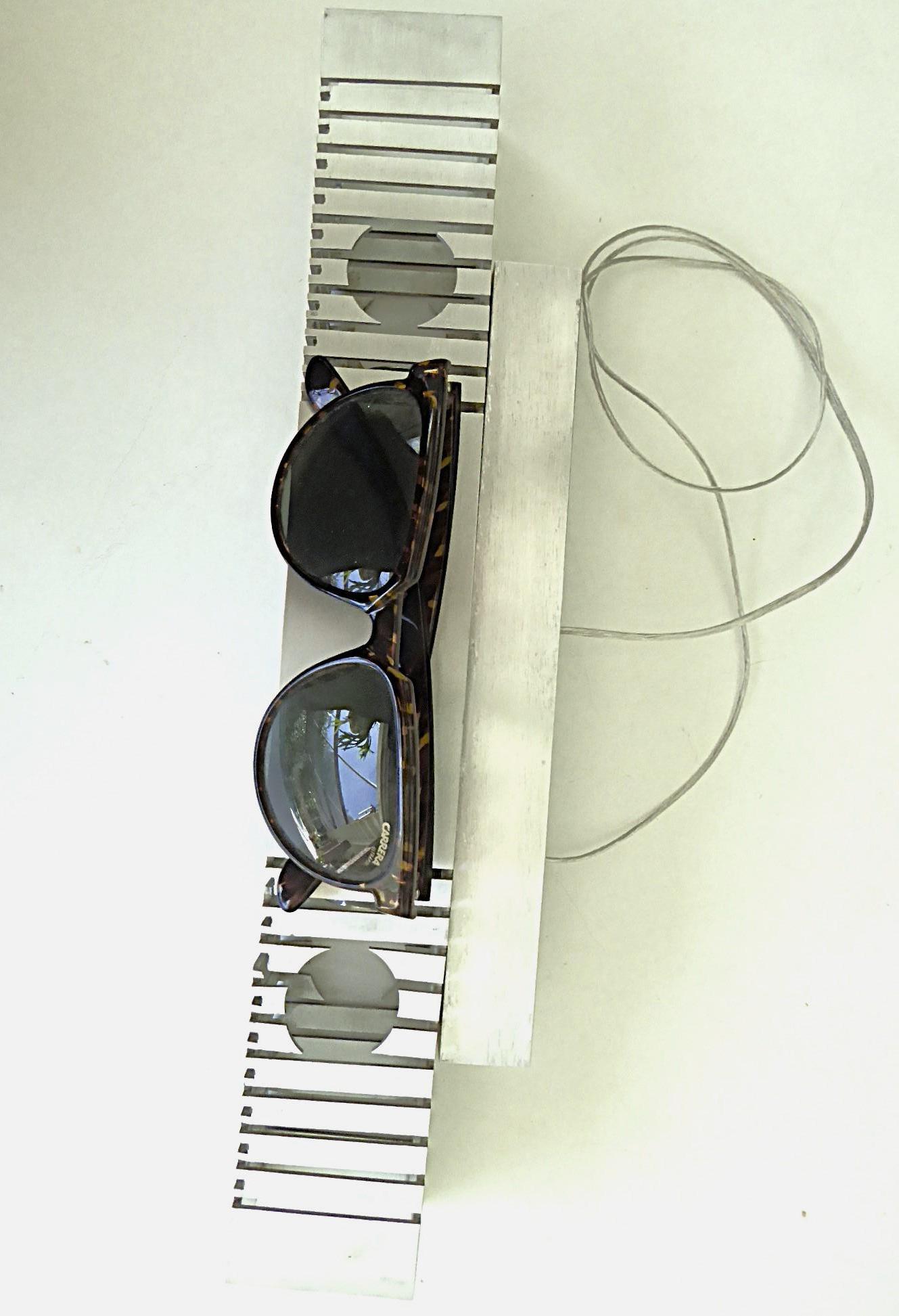 Multiples 1960s Minimalist Space Modern Aluminum European Sconces - 3 available For Sale 10