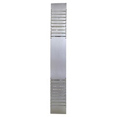 Multiples 1960s Minimalist Space Modern Aluminum European Sconces - 3 available